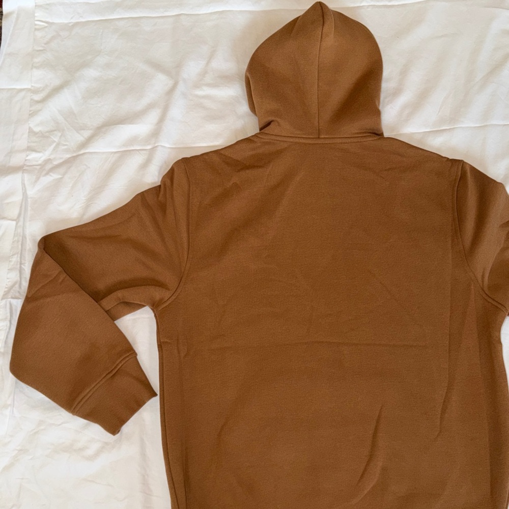 NWT UGGbraid Tasman Pull-On Hoodie In Chestnut Size Medium - Picture 9 of 16